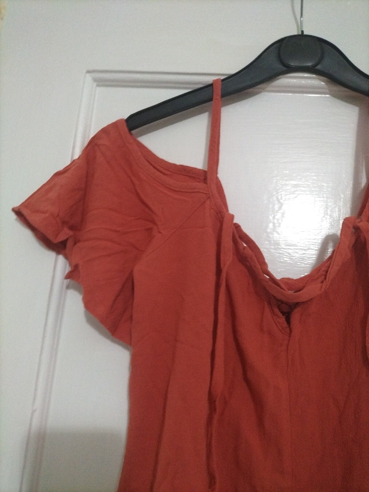 Ladies Forever21 Size Small Orange Playsuit