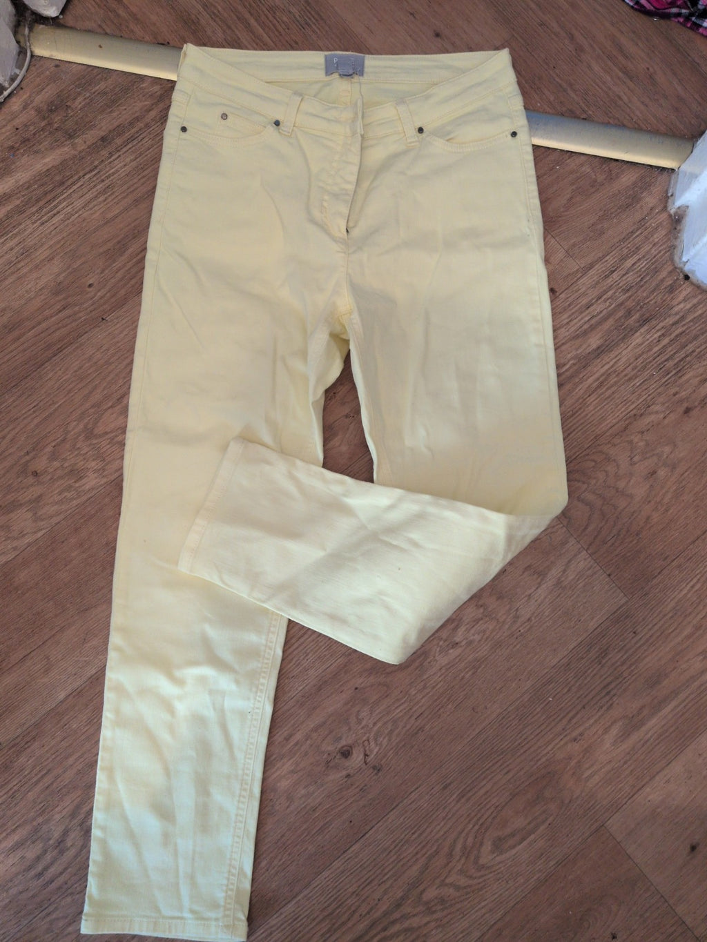 Pure 12 Pale Yellow Duchy Denim Jeans
