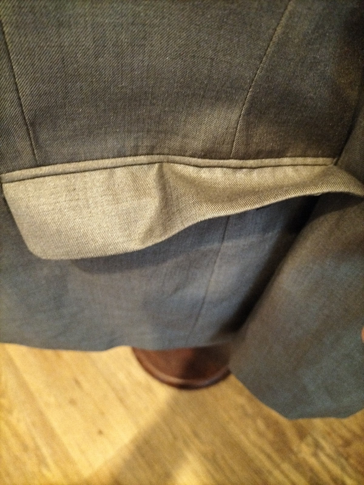 Mens Next Size Eur 42r Grey Padded Blazer