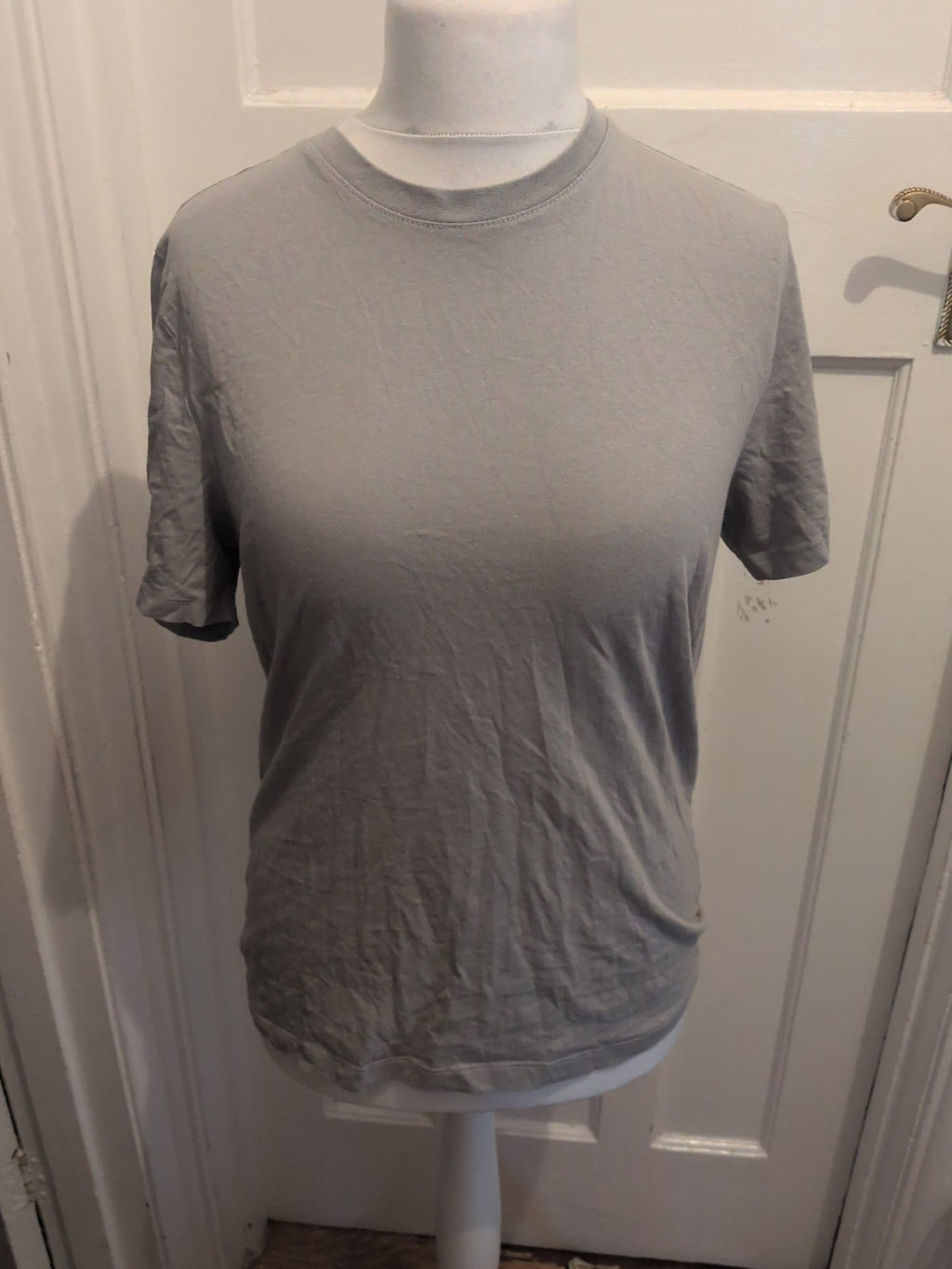 Primark Small Regular Fit Grey Short Sleeve T-shirt