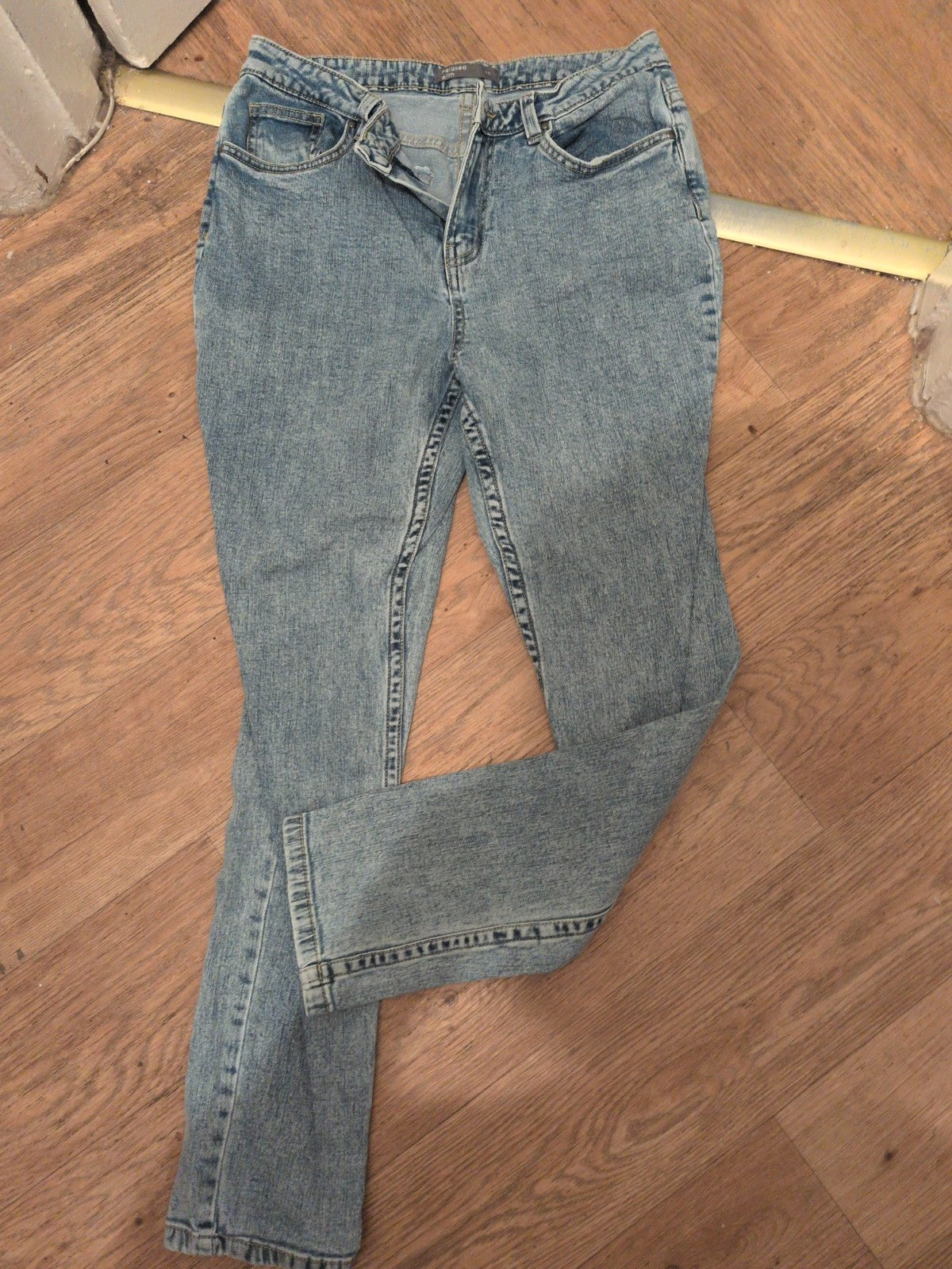 Ladies Nutmeg Size 10 Slim Relaxed Fit Denim Jeans