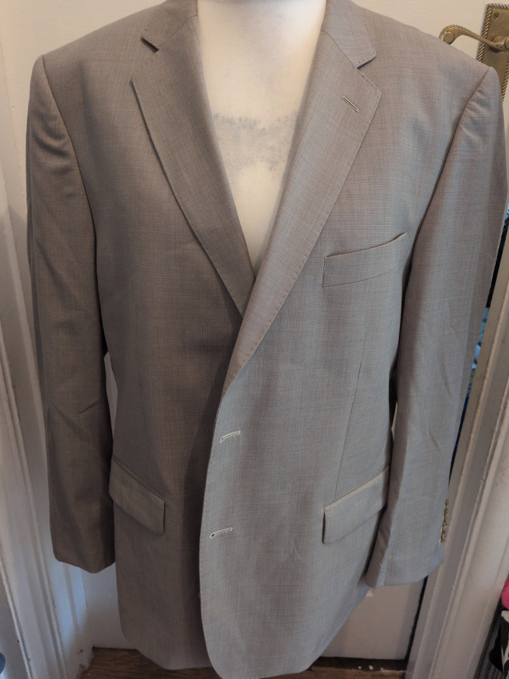 Mens Magee 46short Grey Suit Jacket