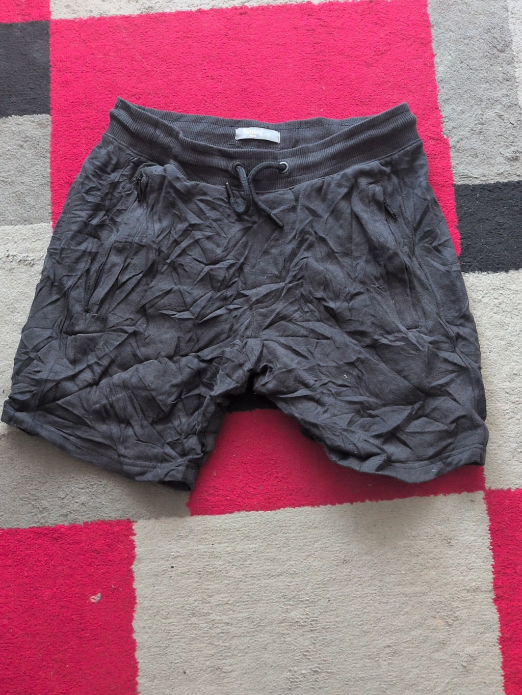 Nutmeg Small Black Sweat Shorts