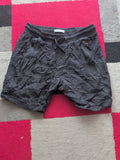 Nutmeg Small Black Sweat Shorts