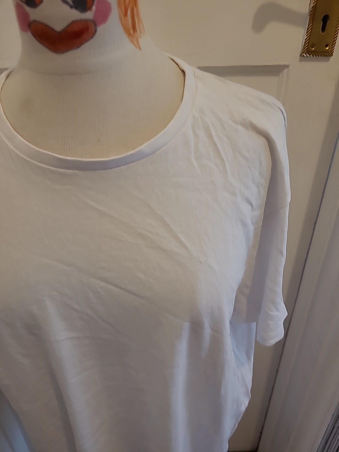 Mens Primark 2XL White Short Sleeved Tshirt