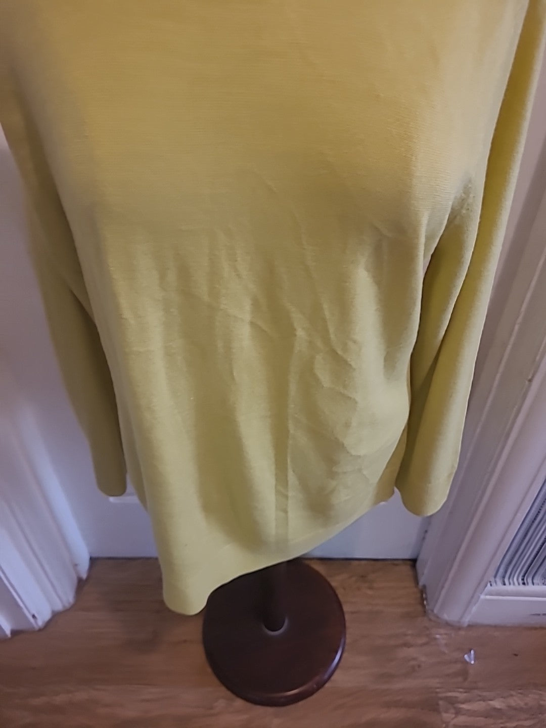 Ladies Bonmarche Size 18 Yellow Long Sleeved Pullover Jumper