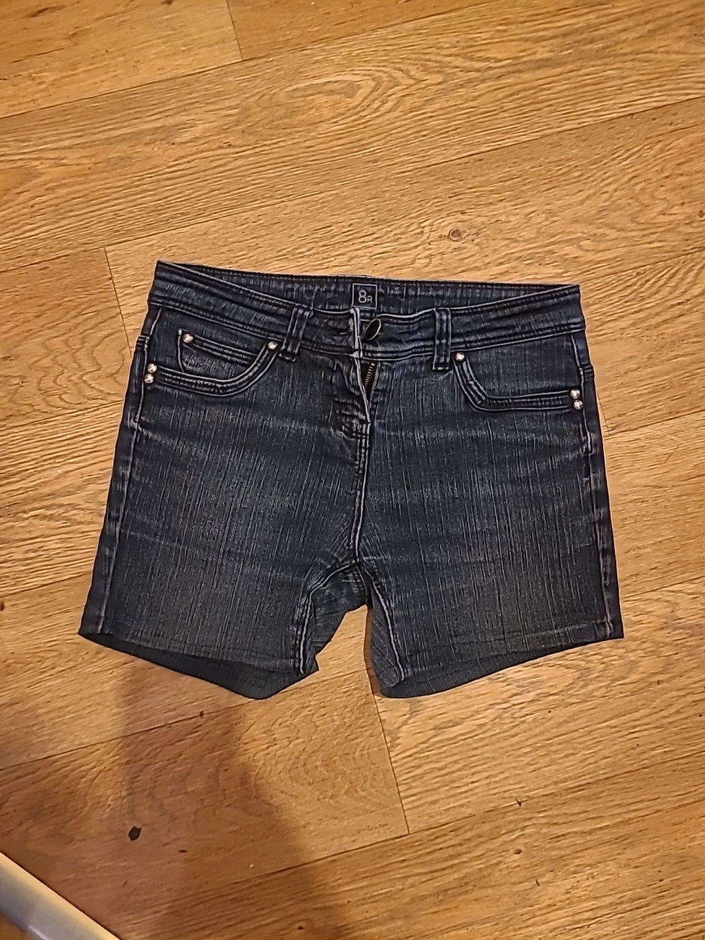 Ladies Tu Size 8 Regular Denim Shorts