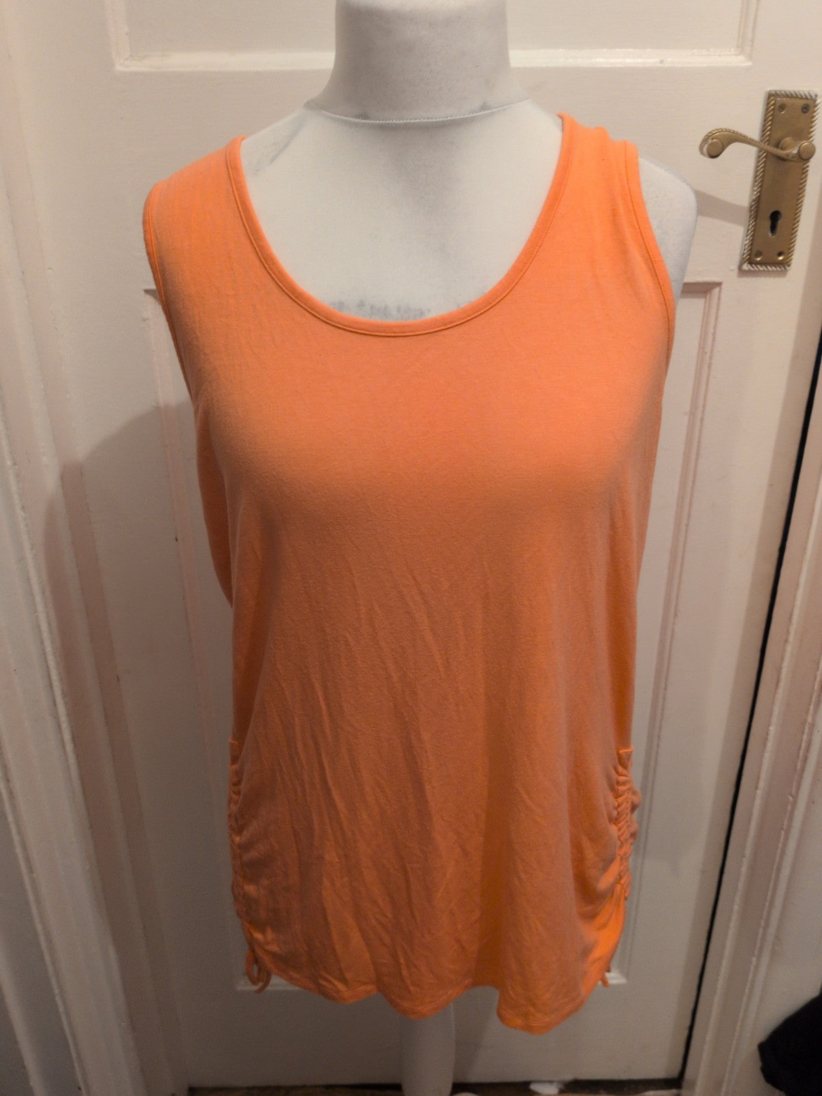 Pep&Co 20 Peach Sleeveless Longline T-shirt