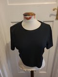 Ladies Yozy Size XL Black Short Sleeved Tshirt