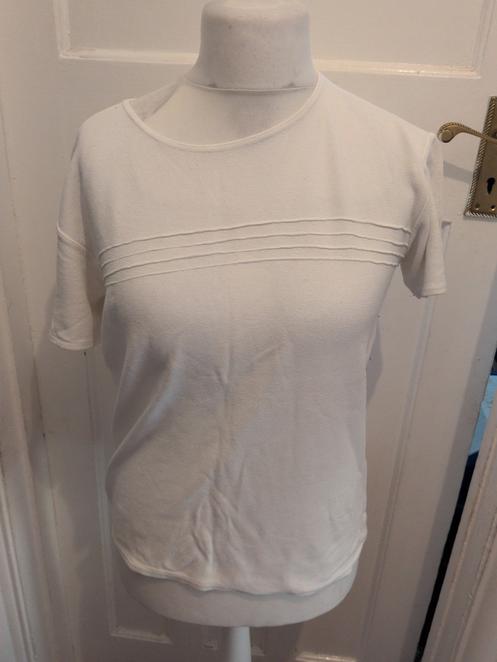GG Medium White Short Sleeve T-shirt
