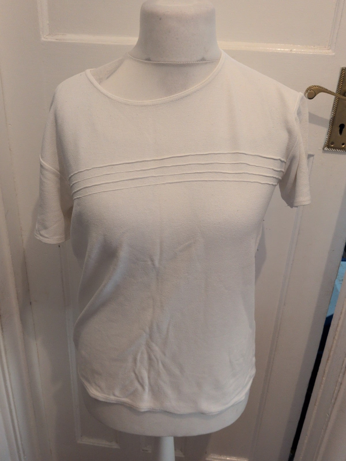 GG Medium White Short Sleeve T-shirt