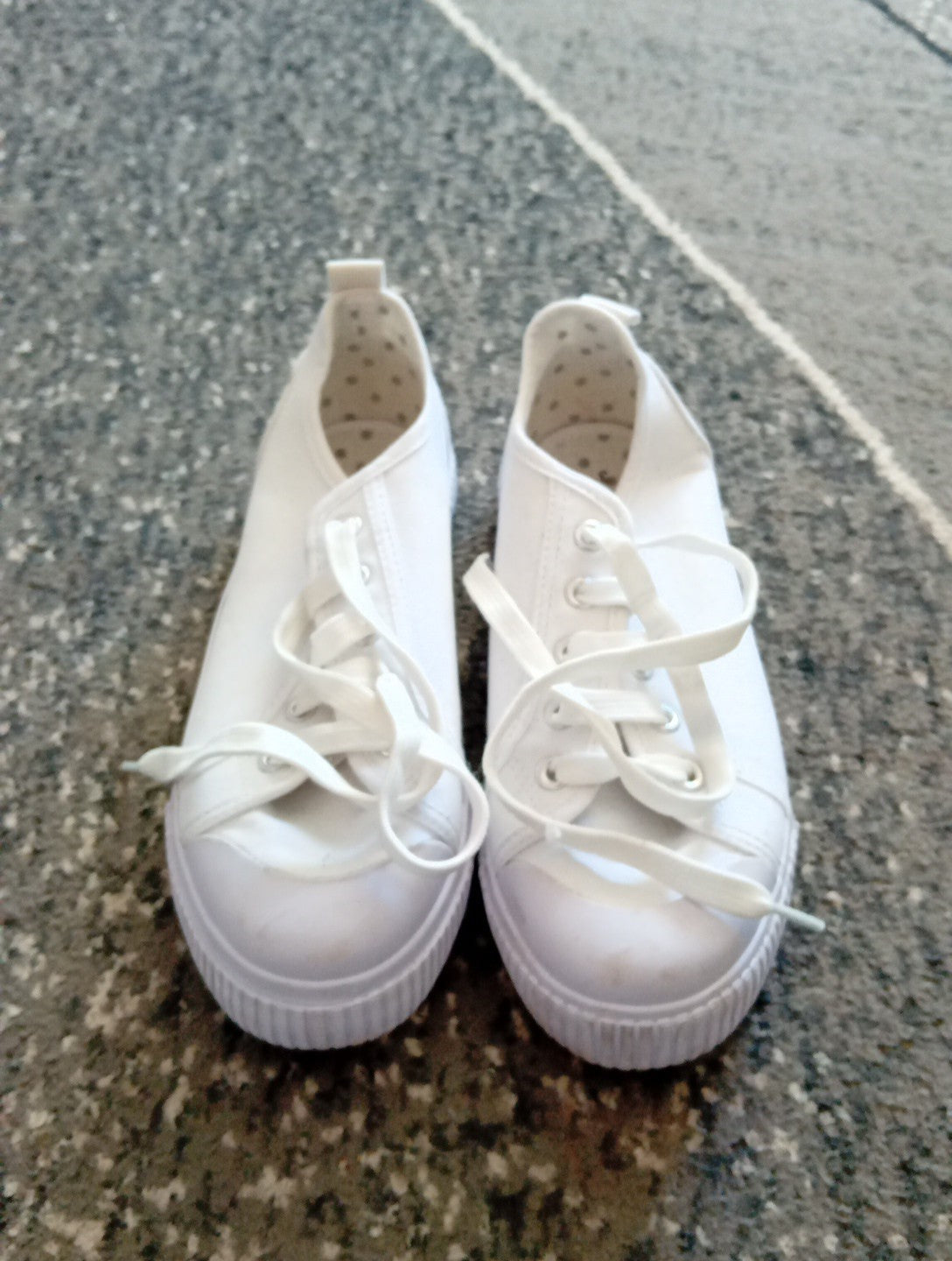 Ladies TU White Pumps Size 3 Free Delivery