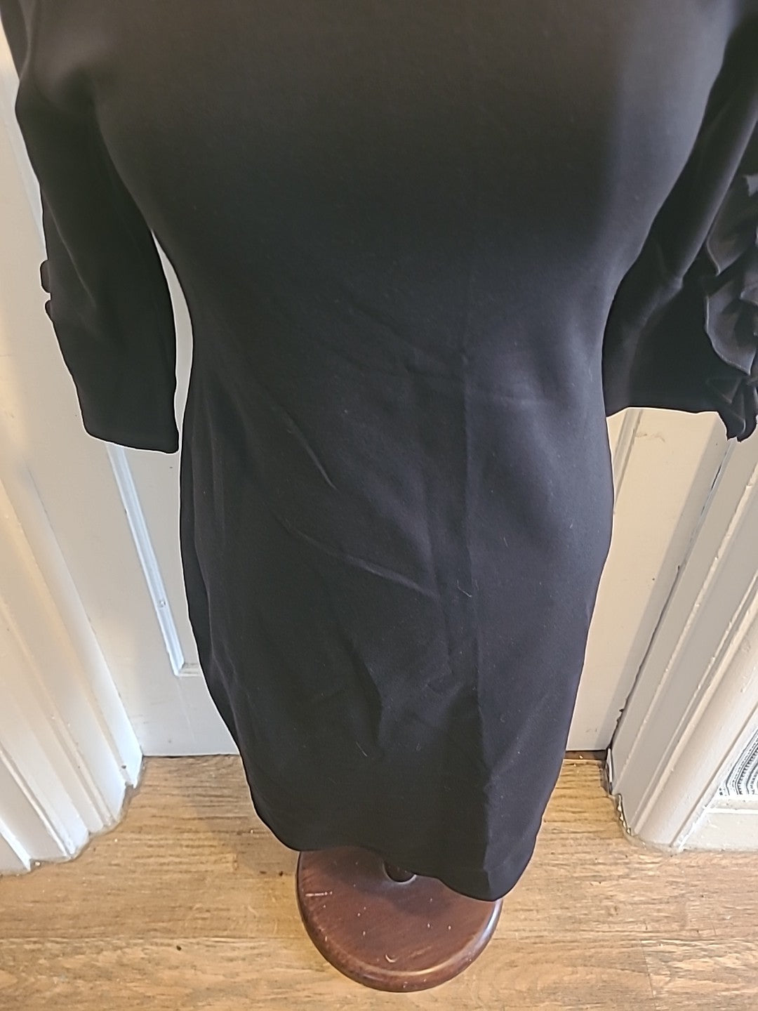 Ladies Black Dress Size Med Find 3/4 Sleeve