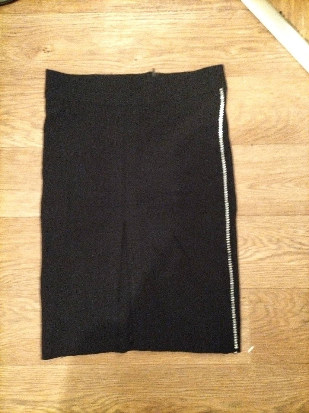Ladies Million Dollar Babe Size 10 Black With Diamanté Pencil Skirt