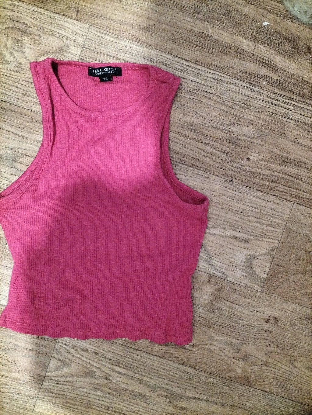 Ladies Select XS Pink Sleeveless Vest Top