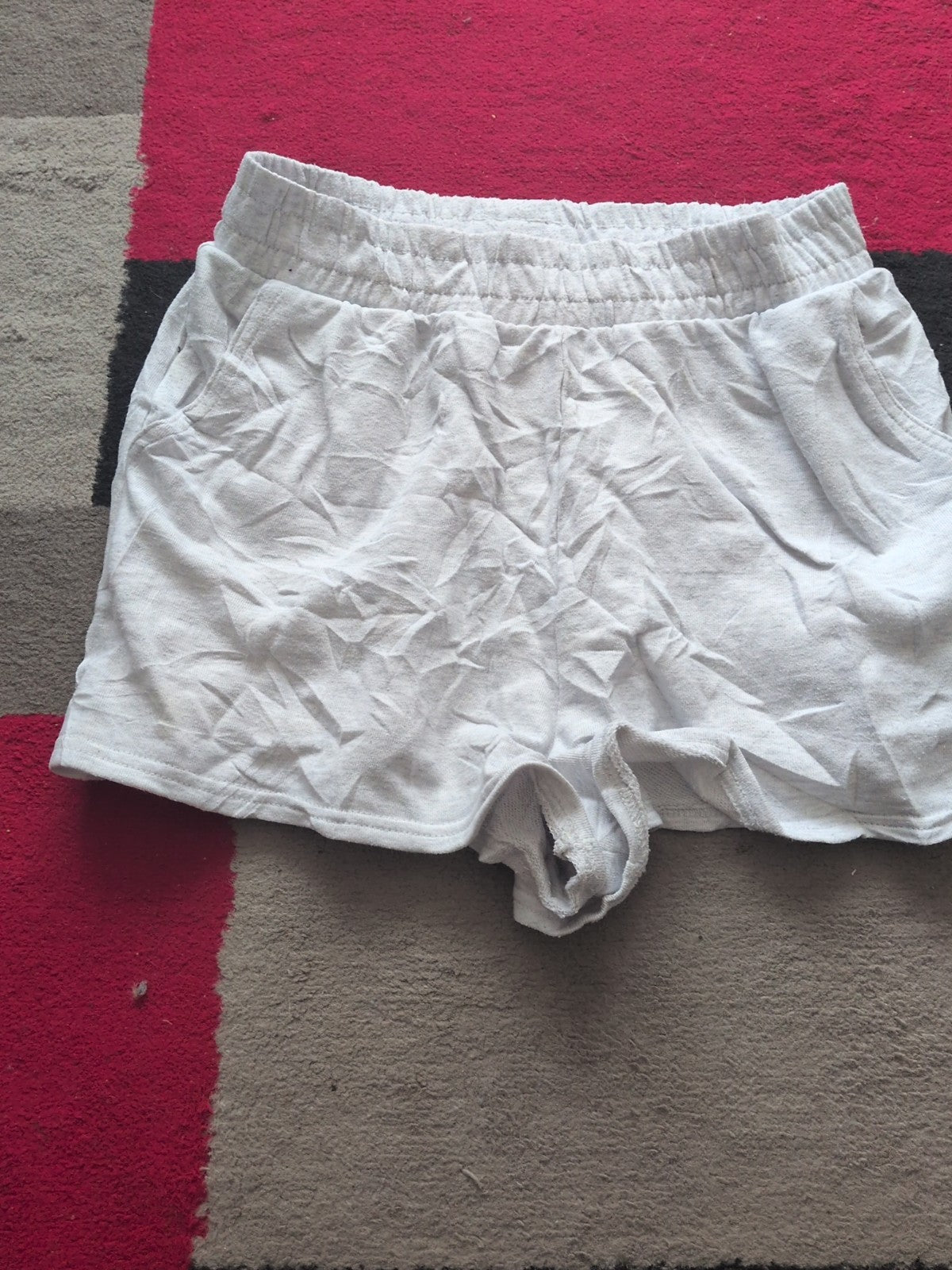 New Look Medium Grey Sweat Hot Pants