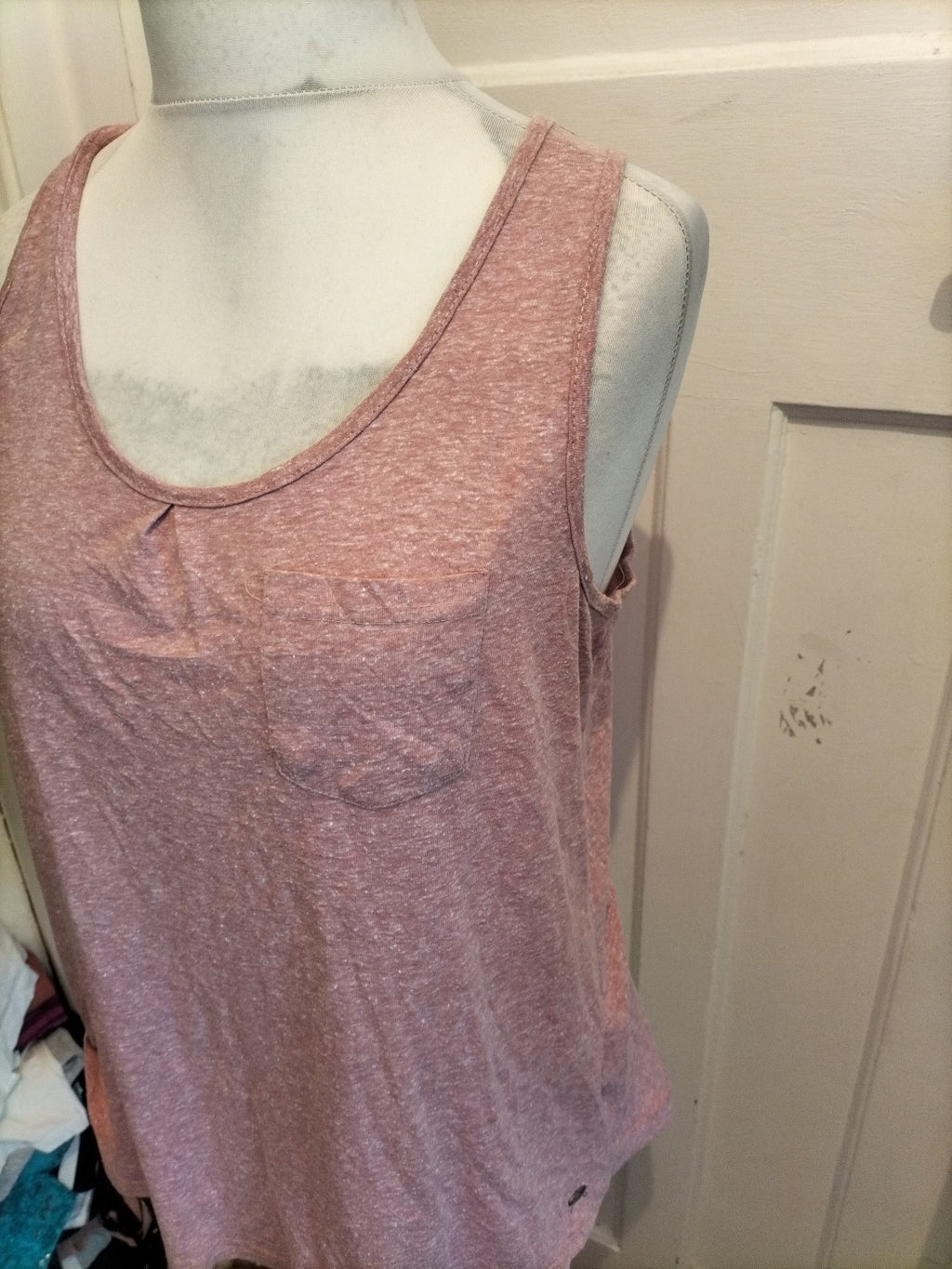 Trespass 16 Pale Pink Fleck Vest Top