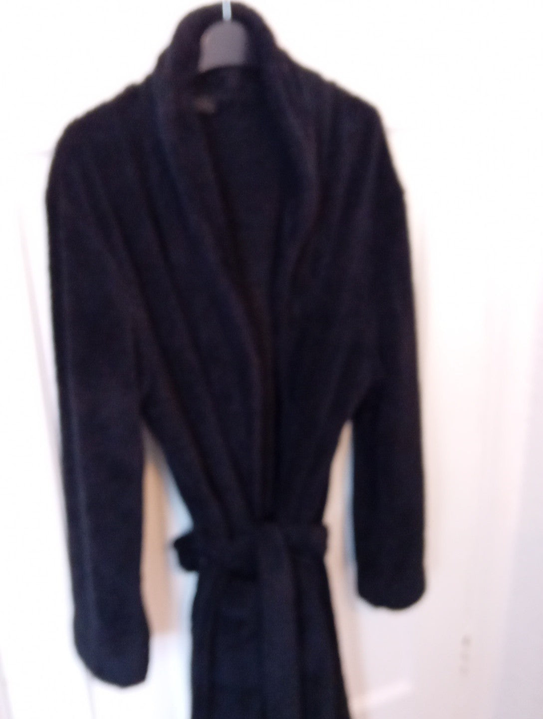 Mens Black Fuffy Dressing Size Med