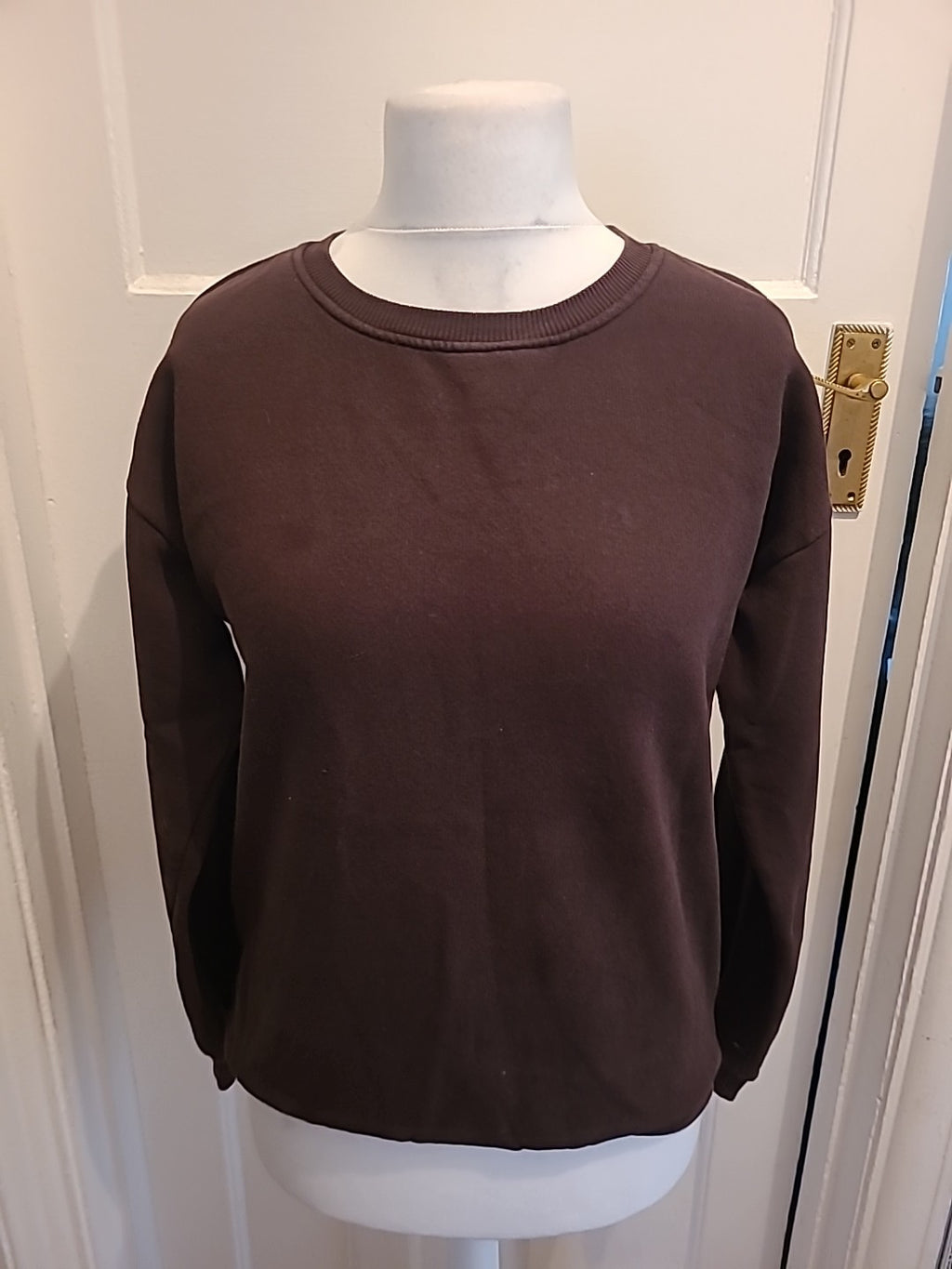 Ladies PLT Size Large Dark Purple Pullover Jumper
