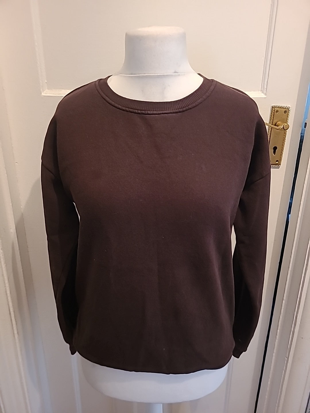 Ladies PLT Size Large Dark Purple Pullover Jumper