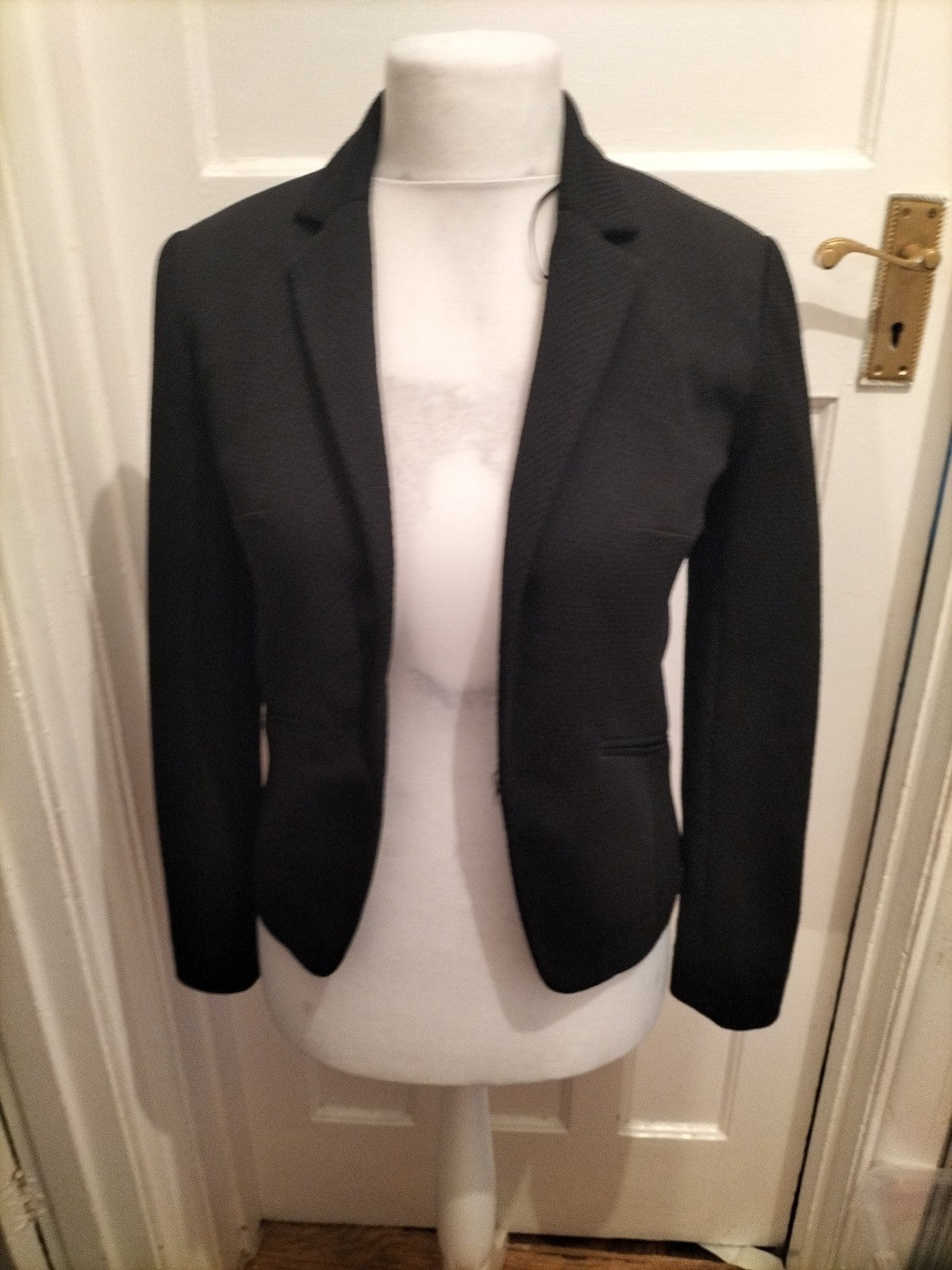 Primark 8 Black Blazer Lined