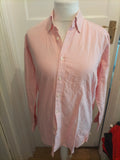 Mens Richard Haworth Size Small Pink Long Sleeved Shirt
