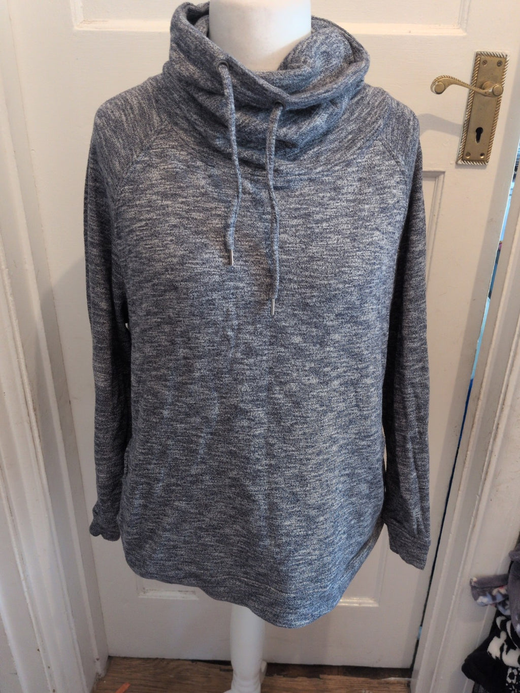 Primark 20 Grey Fleck Pullover Hoodie