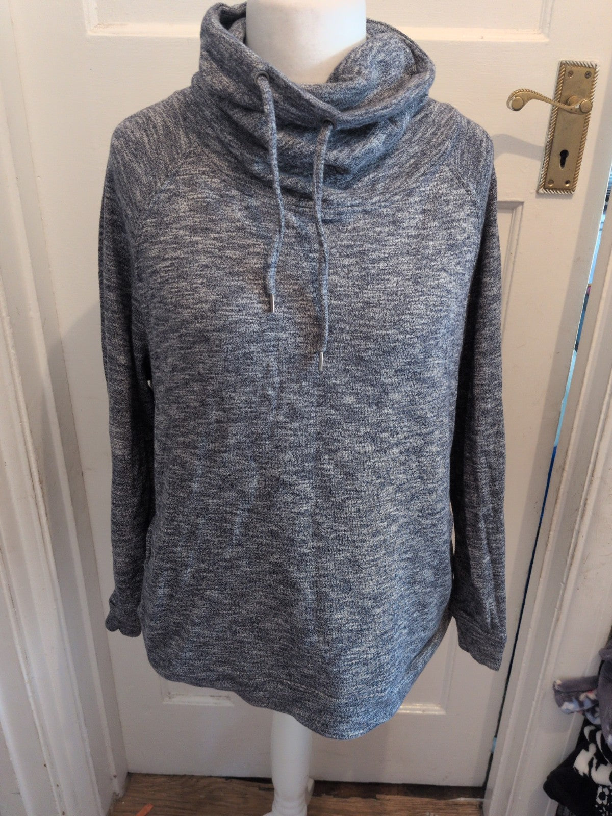 Primark 20 Grey Fleck Pullover Hoodie