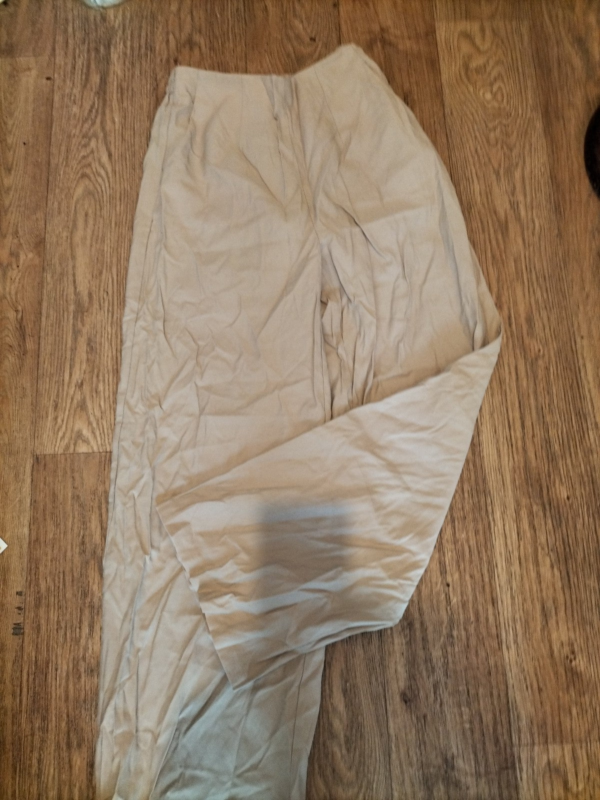 Ladies Primark Size 8 Camel Elasticated Trousers