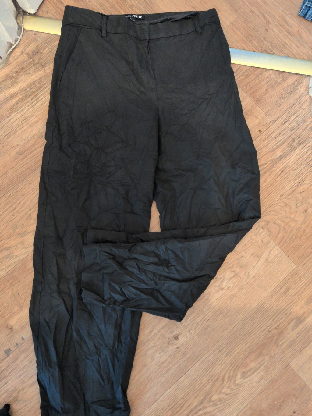 Next Petite 12 Black Smart Trousers