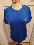 Mens Karrimor Size Medium Blue Short Sleeved Tshirt
