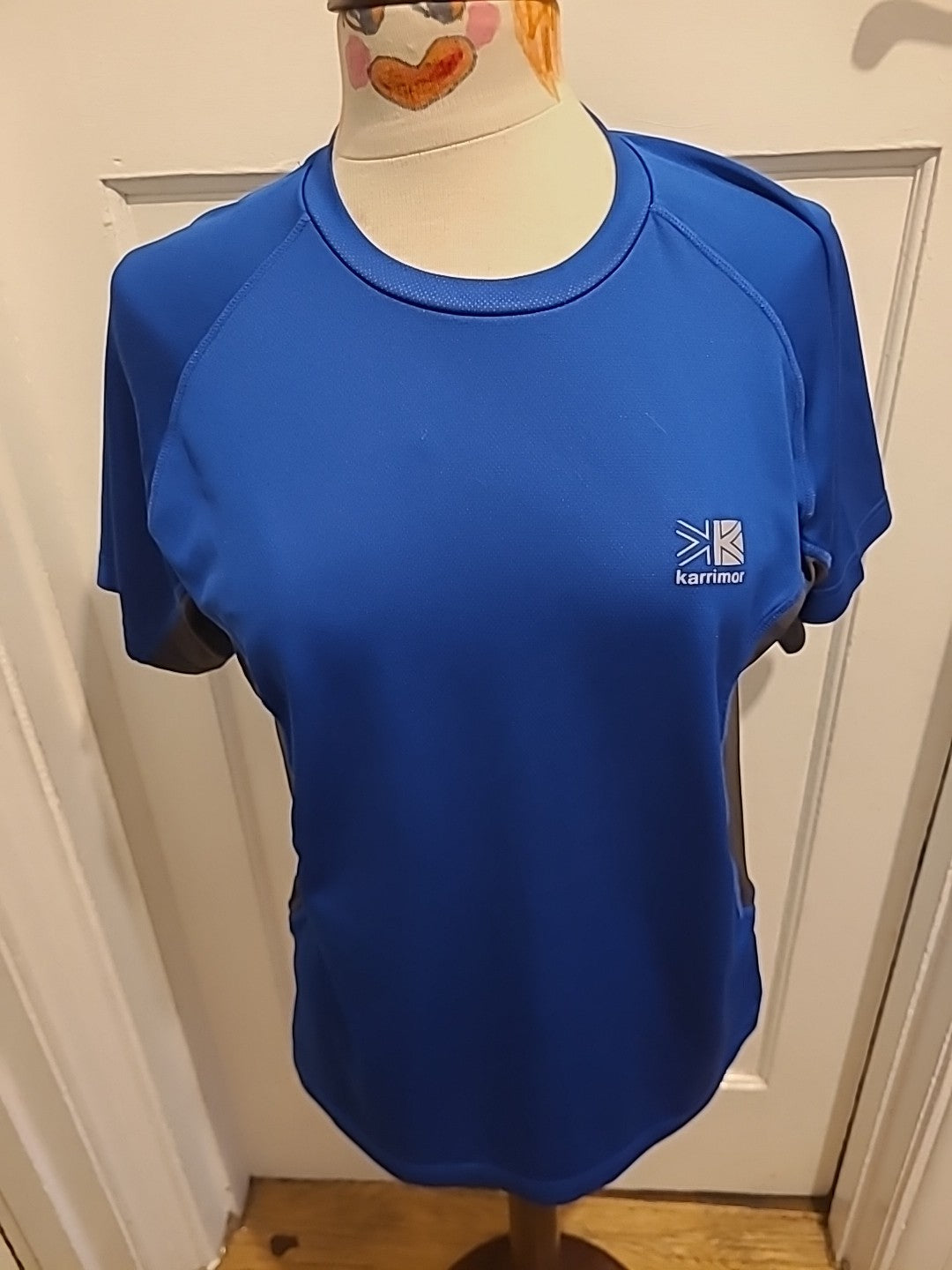Mens Karrimor Size Medium Blue Short Sleeved Tshirt