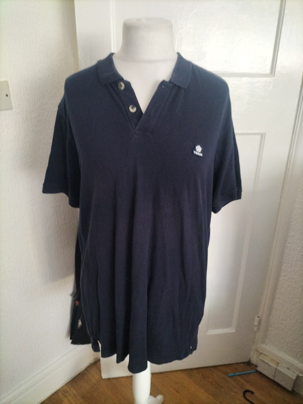 Mens Tog24 Size XL Navy Short Sleeved Polo