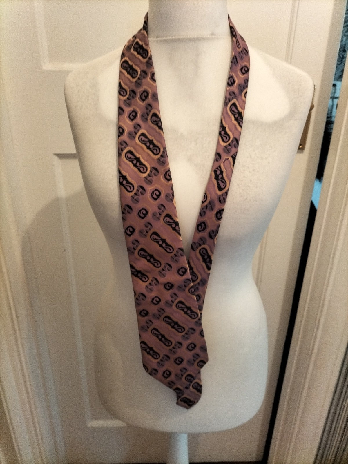 Mens Sambrook Purple Tie