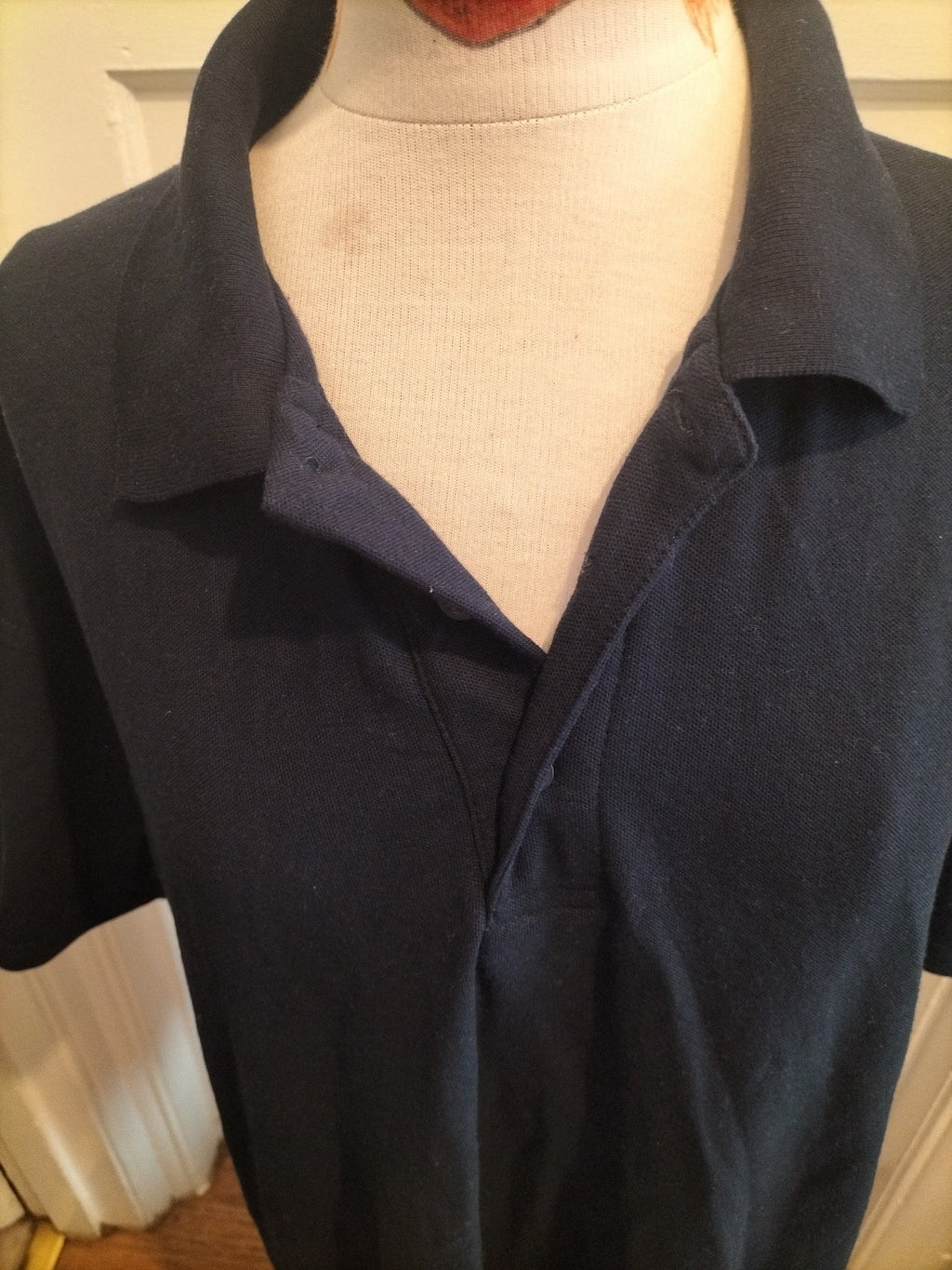 Mens Rtx Pro Size 4XL Navy Short Sleeved Polo