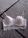 Ladies Matalan White Bra 34C Free Delivery
