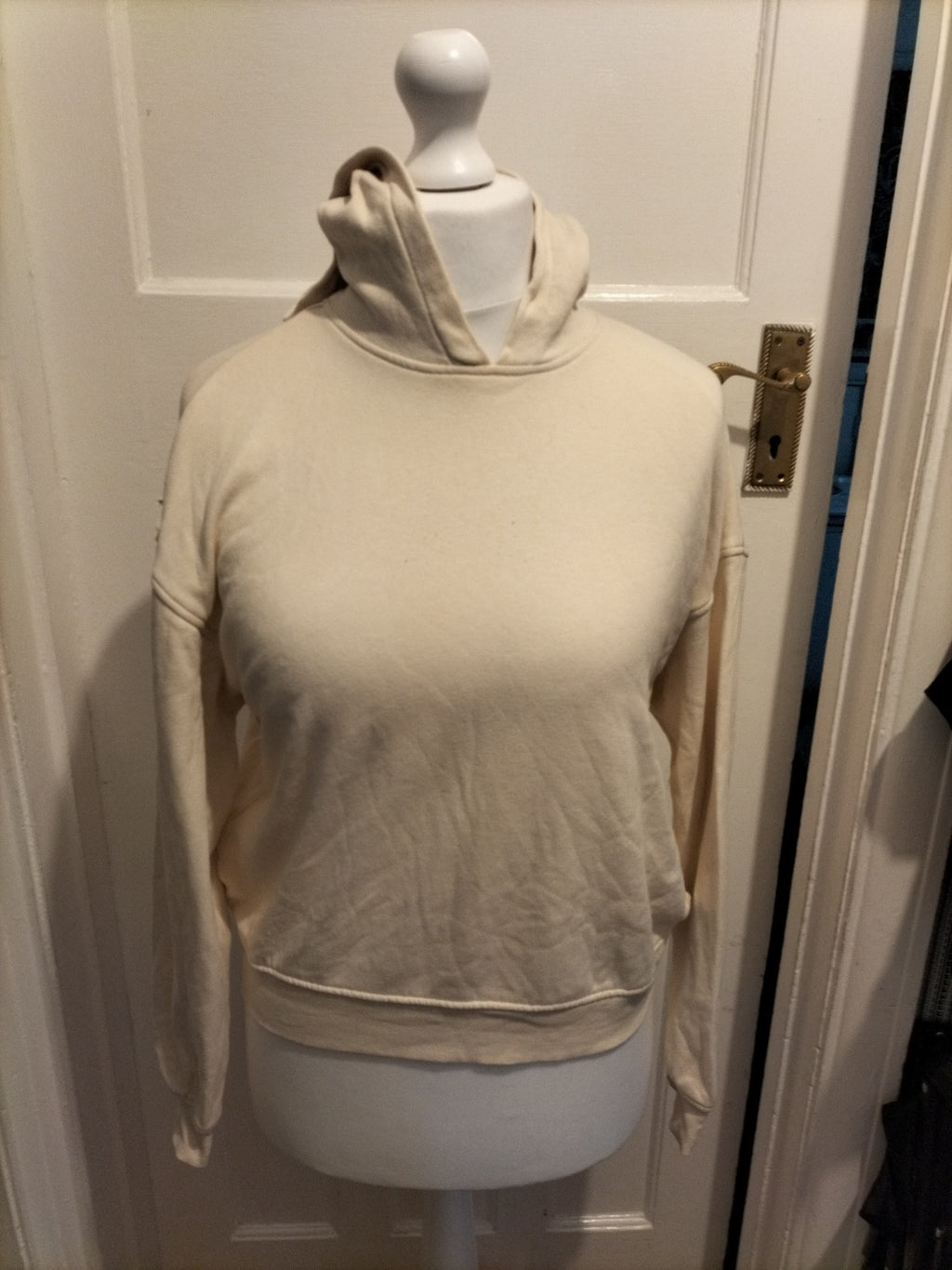 Ladies Divided Size XS Blonde Pullover Hoodie(few Faint Marks)