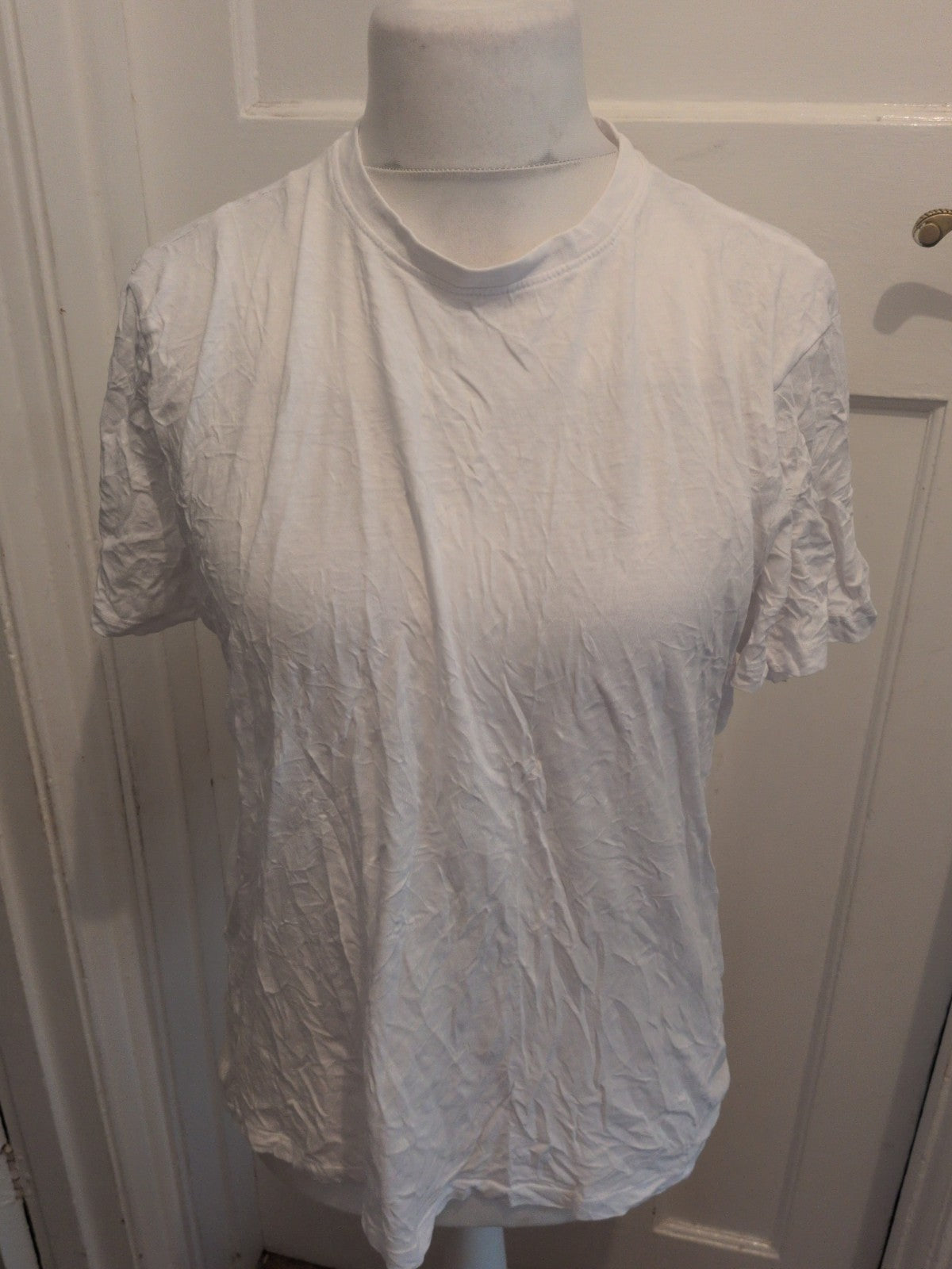 Primark Medium Regular Short Sleeve White T-shirt