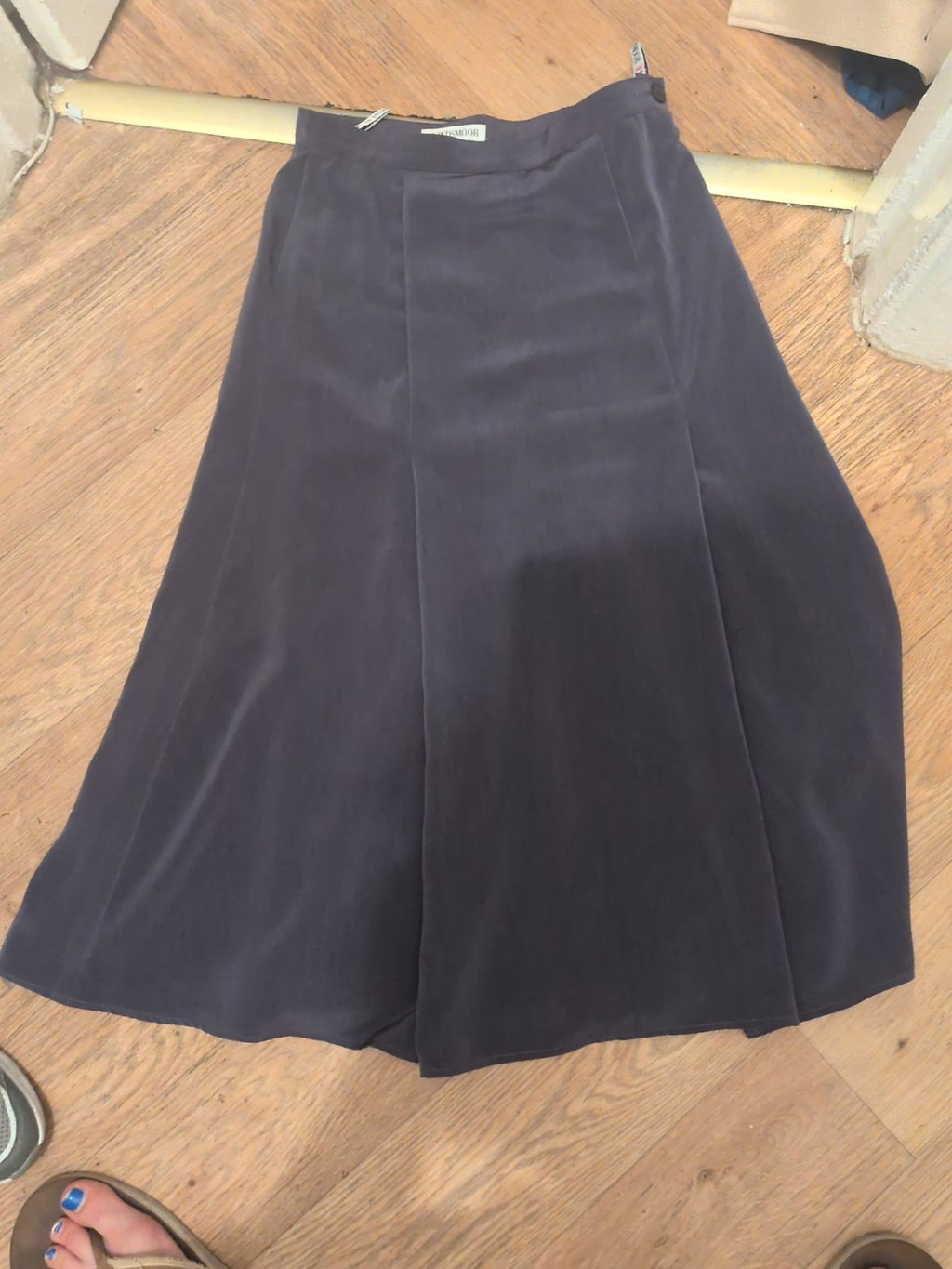 Windsmoor 10 Navy Long Length Skirt