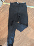 Marks And Spencer 10 Short Black Faded Jegging
