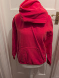 Gildan Medium Pink Pullover Hoodie(Couple Marks On Front)