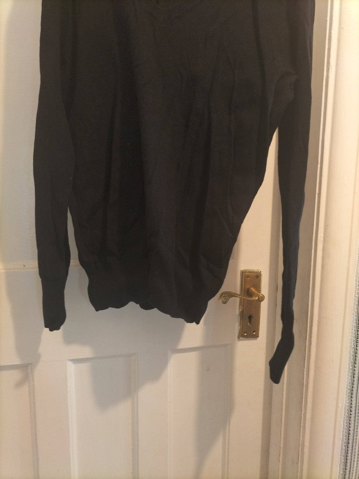 Ladies Basic H&M Black Jumper Size Small