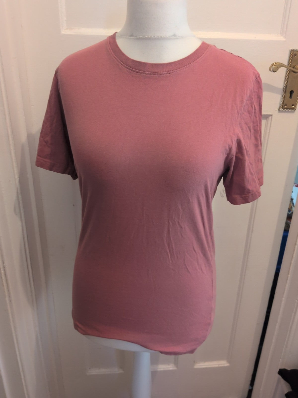 Next M Slim Fit Pink Short Sleeve T-shirt
