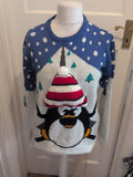 Primark Large Christmas Penguin Long Sleeve Jumper