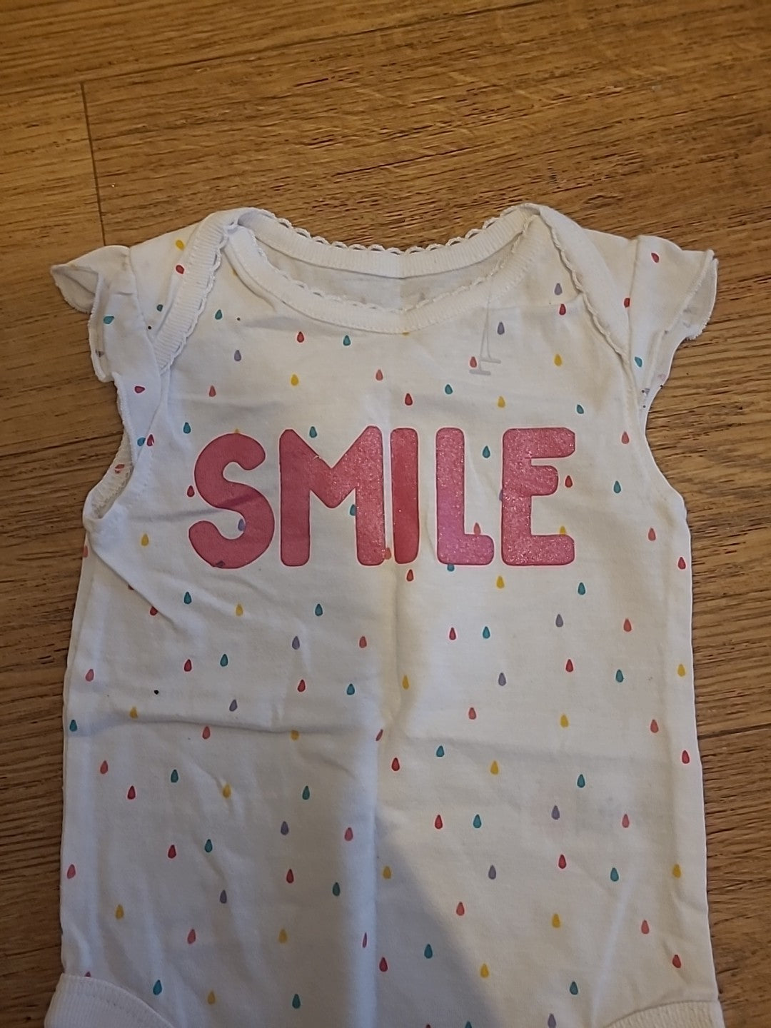 Pep&Co 3-6 Months Multicoloured "Smile" Babygrow