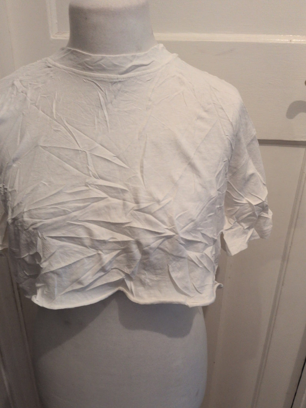 Topshop 12 White Short Sleeve T-shirt