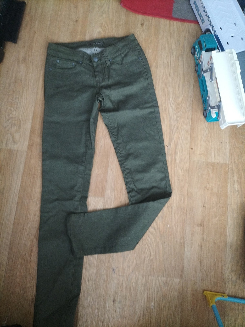 Ladies Prana Size 00/24 Khaki Jeggings