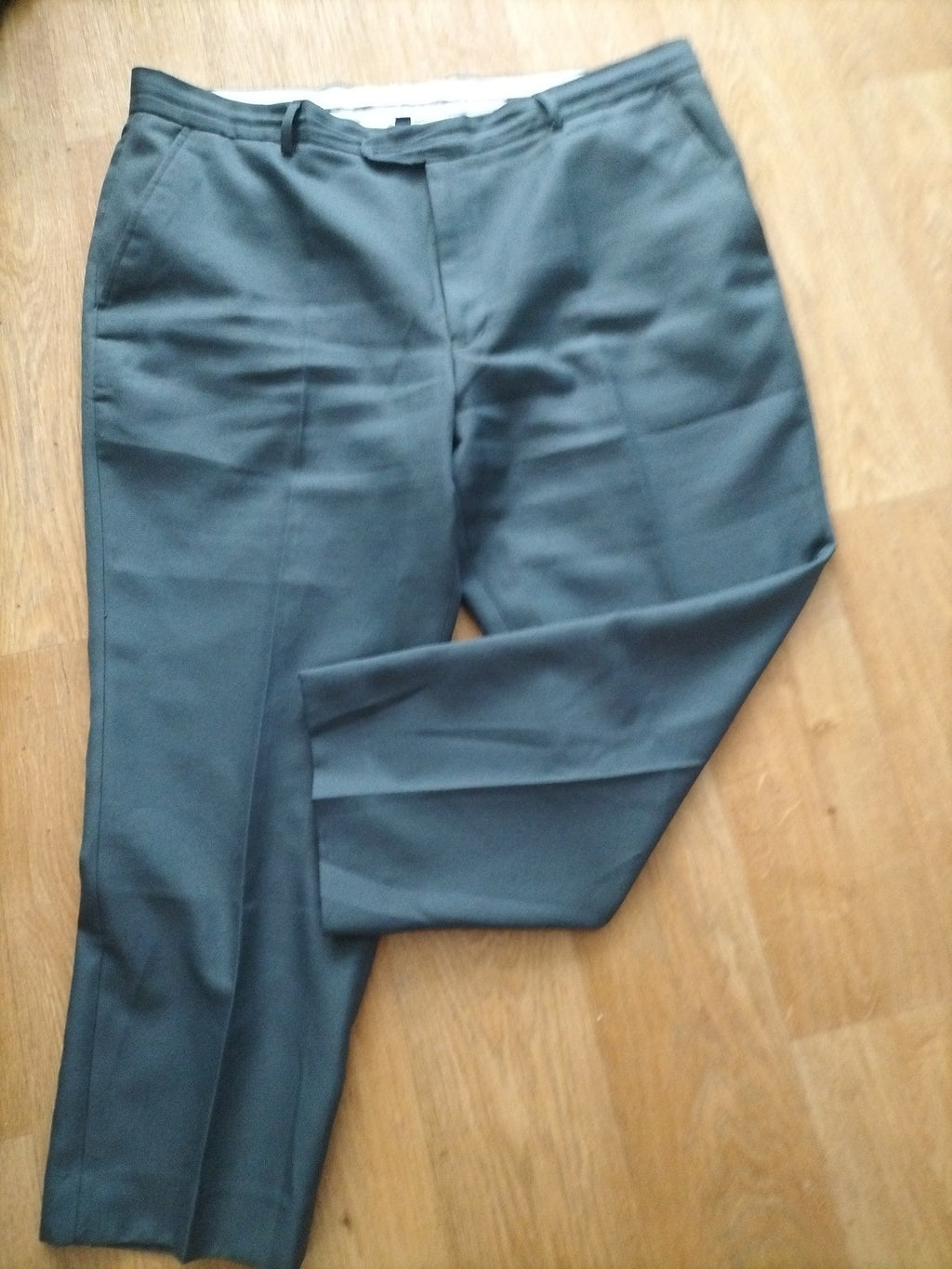 Mens Premier Man Size 42 Bottle Green Trousers