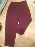 Ladies Richards Size 16 Deep Purple Trousers