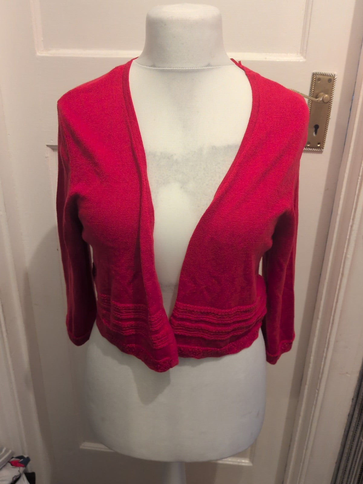 Monsoon Large Cerise Cardigan